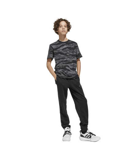 Calça adidas Camo French Terry Infantil Preto