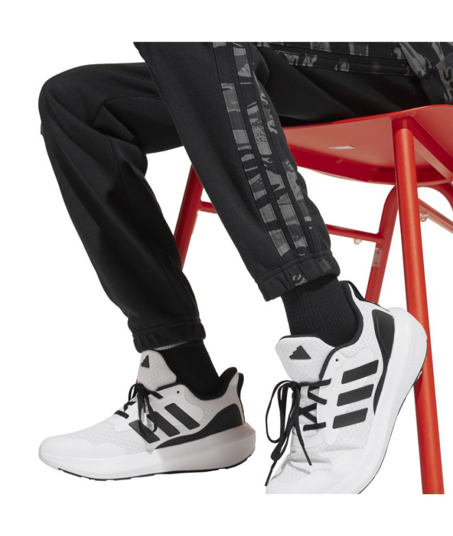 Calça adidas Camo French Terry Infantil Preto