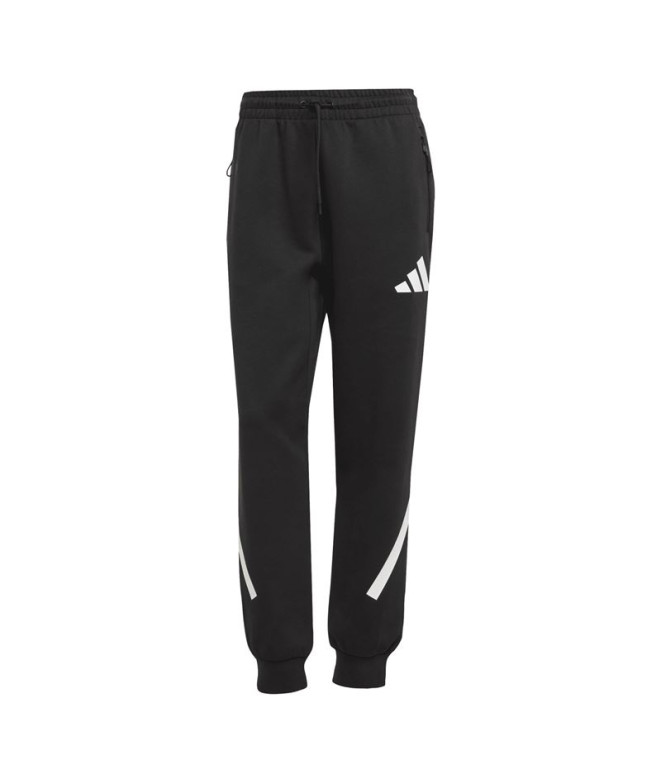 Pantalones adidas Z.N.E. Mujer Negro/Blanco