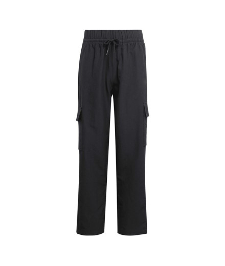 Calça adidas Sl Wv Infantil Preto/Branco