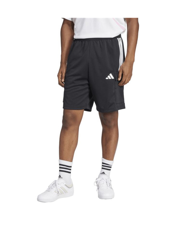 Calça adidas Tiro Car Homem Preto/Branco