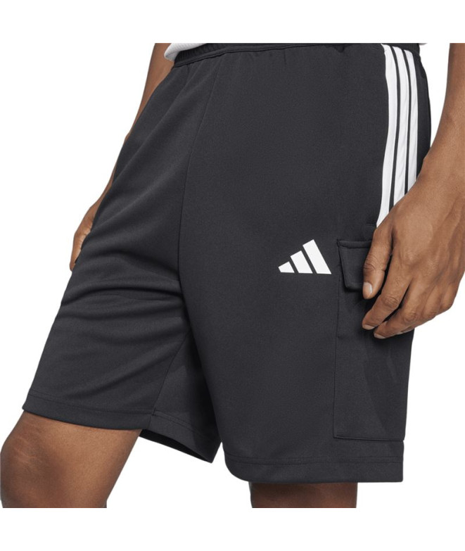 Calça adidas Tiro Car Homem Preto/Branco