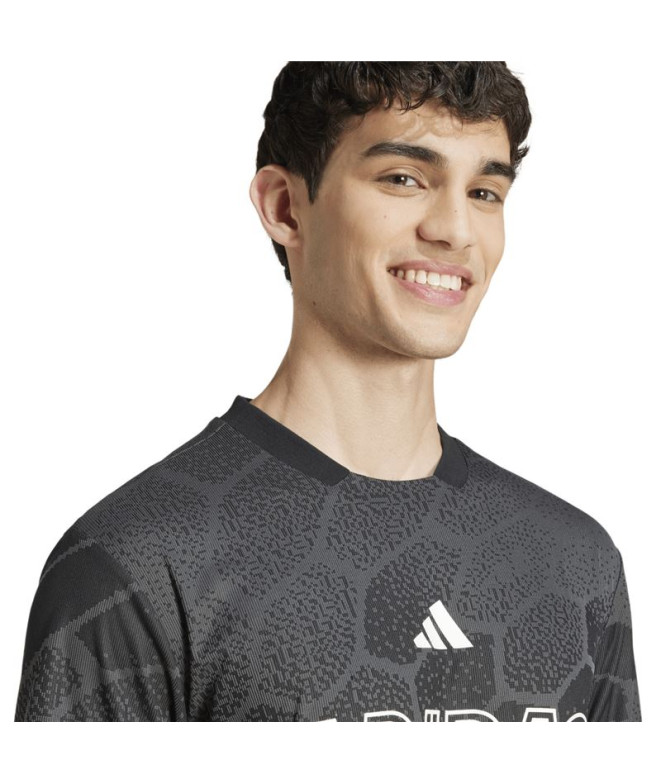 Camiseta adidas Tiro Ssjq Jsy Hombre Carbon/Negro