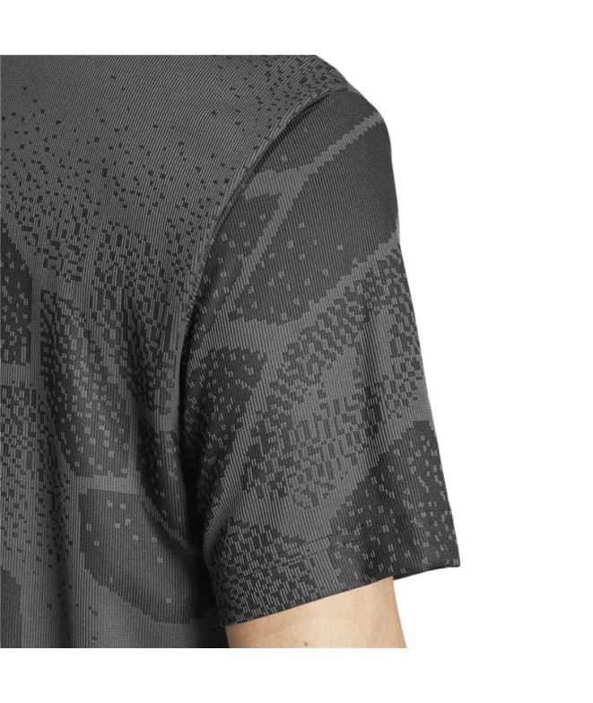 Camiseta adidas Tiro Ssjq Jsy Hombre Carbon/Negro