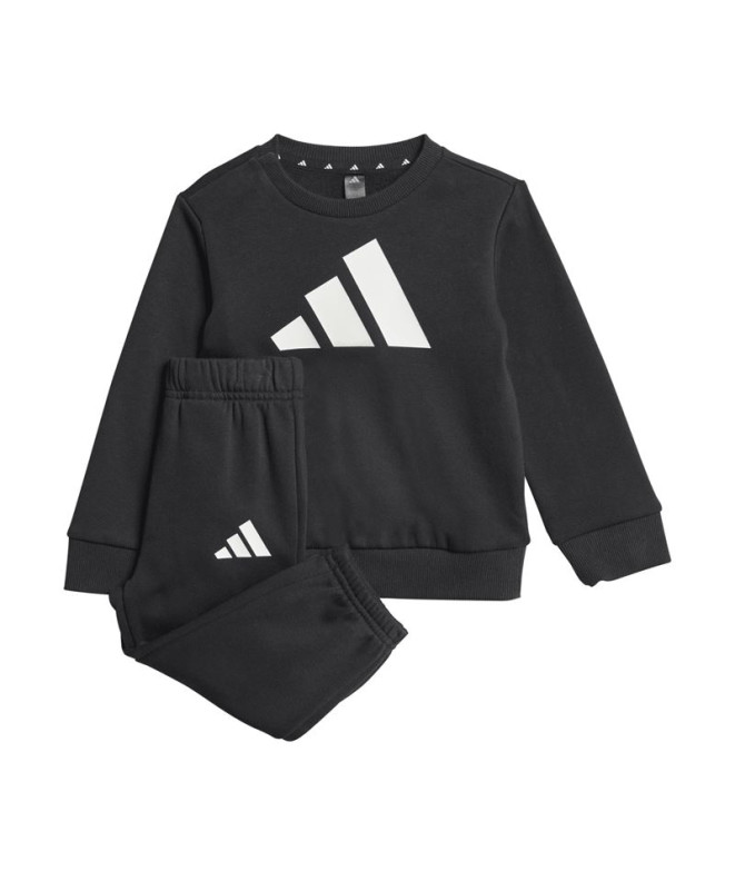 Pantalones adidas I Bl Fl Jog 240 Bebés Negro/Blanco