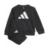 Pantalons adidas I Bl Fl Jog 240 Bébés Noir/Blanc