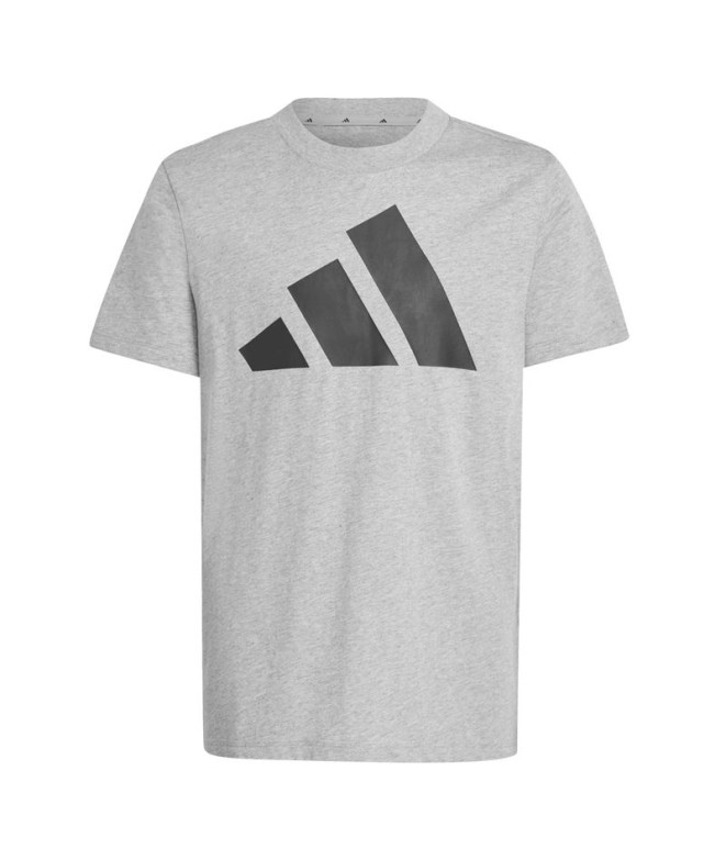 Camiseta adidas Bl 160 Infantil Gris/Negro