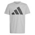 Camiseta adidas Bl 160 Infantil Cinza/Preto