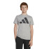 Camiseta adidas Bl 160 Infantil Cinza/Preto