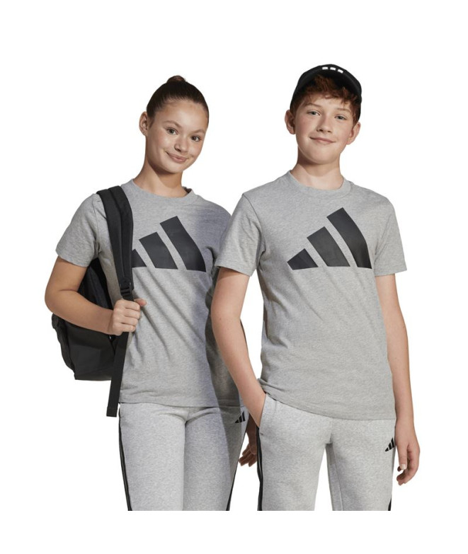 T-shirt adidas Bl 160 Enfant Gris/Noir