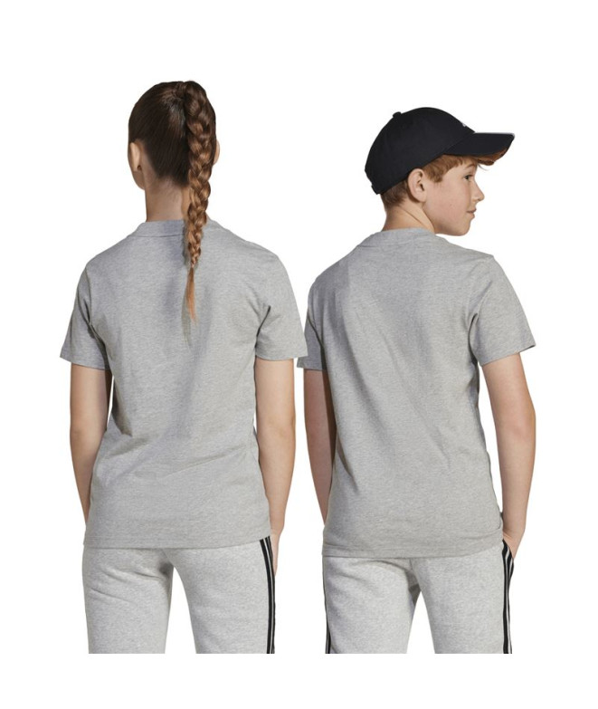 Camiseta adidas Bl 160 Infantil Cinza/Preto