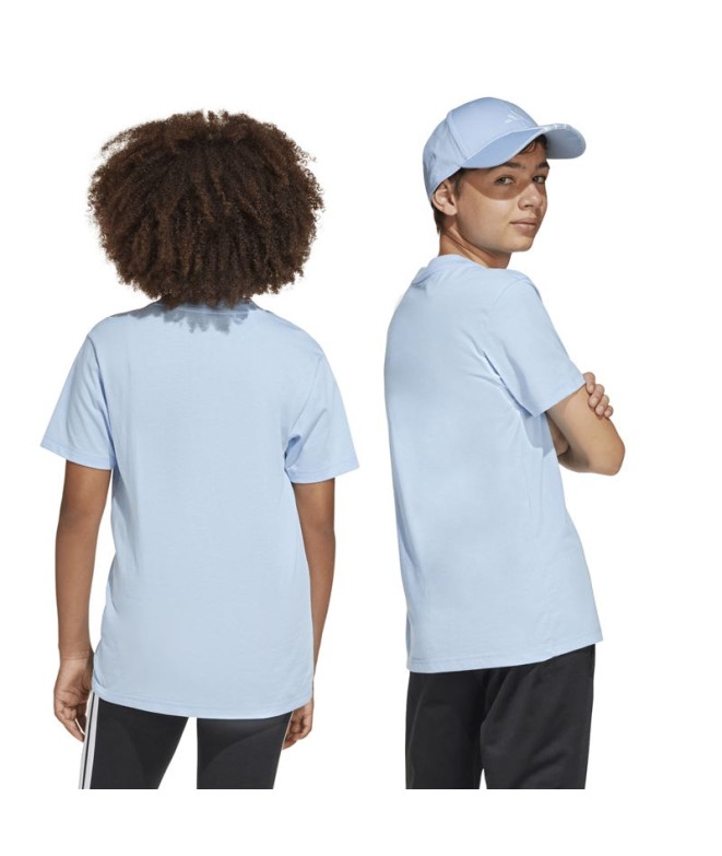 Camiseta adidas Bl 160 Infantil Azul/Branco