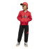 Chandal adidas Lk Bl Fl Fz Ts Infantil Rubpur/Negro