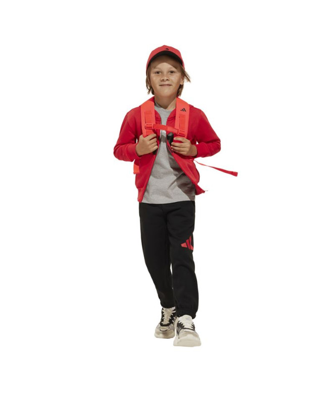 Chandal adidas Lk Bl Fl Fz Ts Enfant Rubpur/Noir