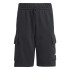Calça adidas Sl French Terry Infantil Preto/Branco