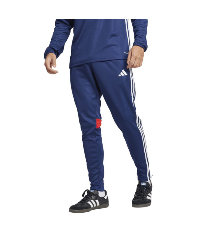 Calça de Futebol adidas Tiro Es Homem Azul...