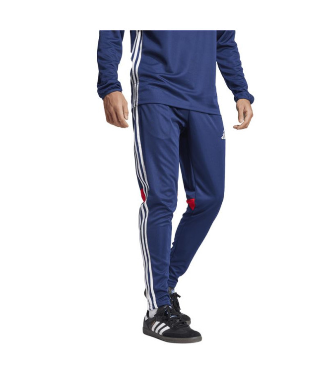 Calça de Futebol adidas Tiro Es Homem Azul...