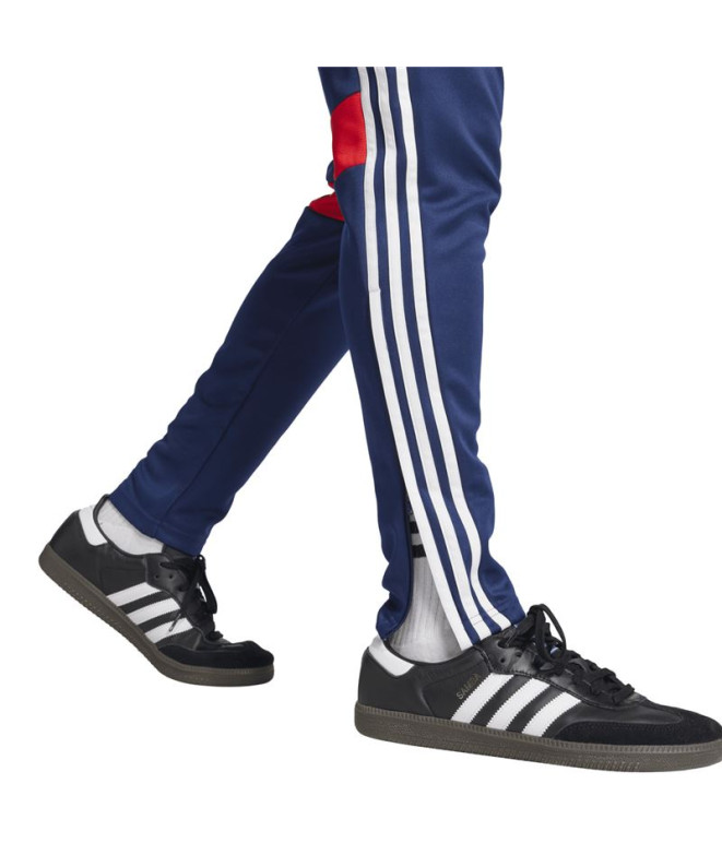Pantalons de Football adidas Tiro Es Homme Bleu...