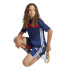 Camiseta de Fútbol adidas Tiro Es Infantil Azul Marino/Rojo