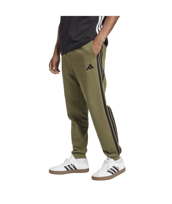 Pantalones adidas 3 Bandas Fl Tc Hombre Verde...