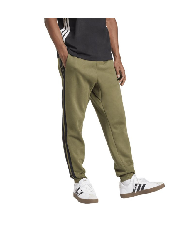 Pantalones adidas 3 Bandas Fl Tc Hombre Verde...