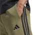 Pantalons adidas 3 Bandas Fl Tc Homme Vert Foncé/Noir