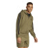 Moletom adidas 3 Bandas Fl Fz Hd Homem Verde Escuro/Preto