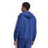 Moletom adidas 3 Bandas Fl Fz Hd Homem Azul Escuro/Branco