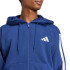Sweat adidas 3 Bandes Fl Fz Hd Homme Bleu Foncé/Blanc