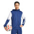Moletom de Futebol adidas Squadra25 Hood Homem Azul/Branco