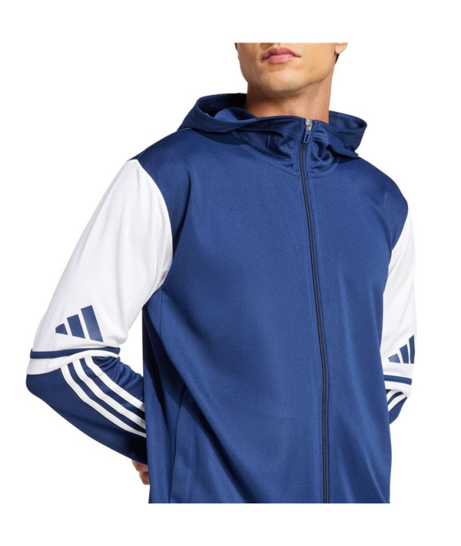 Moletom de Futebol adidas Squadra25 Hood Homem...