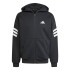 Sudadera adidas Future Icons 3 Bandas Fz Hombre Negro