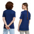 Camiseta adidas 3 Bandas 160 Infantil Azul Escuro/Branco