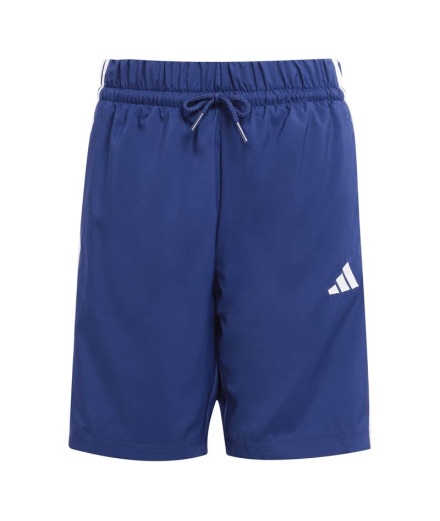 Calça adidas 3 Bandas Wv Sh Infantil Azul Escuro/Branco