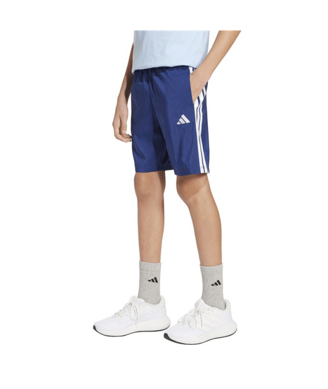 Pantalons adidas 3 Bandes Wv Sh Enfant Bleu...