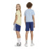 Pantalons adidas 3 Bandes Wv Sh Enfant Bleu Foncé/Blanc