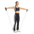 Mallas de Fitness adidas Opt Ess 3 Bandas Flar Mujer Negro/Blanco