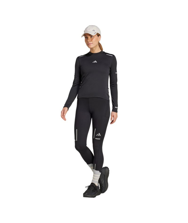 Camiseta de Running adidas Ult Hi Vis Ls Mujer...