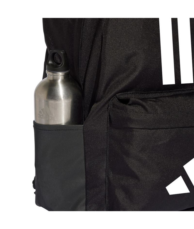 Mochila adidas Clsc Bars 3 Faixas Preto/Branco