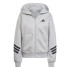 Sweat adidas Future Icons 3 Bandas Fz Hd Femme Gris