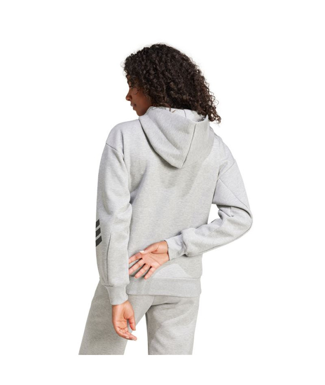 Sweat adidas Future Icons 3 Bandas Fz Hd Femme...