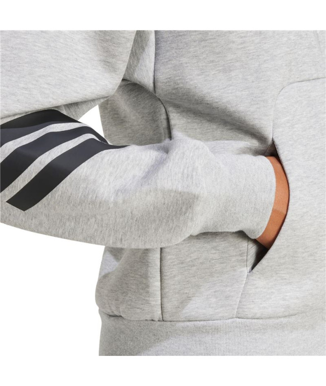 Sweat adidas Future Icons 3 Bandas Fz Hd Femme...