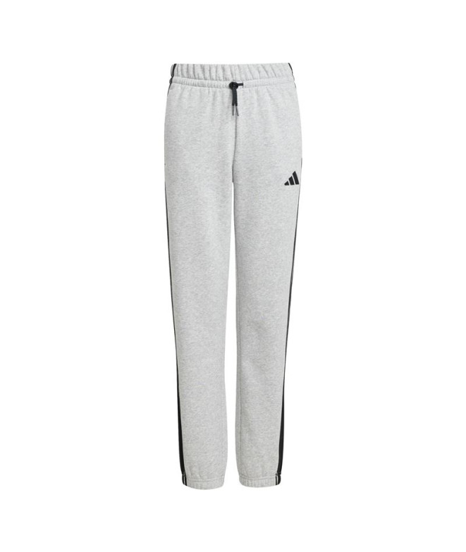 Pantalones adidas 3 Bandas Fl 280 Infantil Gris/Negro