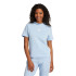 Camiseta adidas 3 Bandas Sj Mulher Azul/Branco