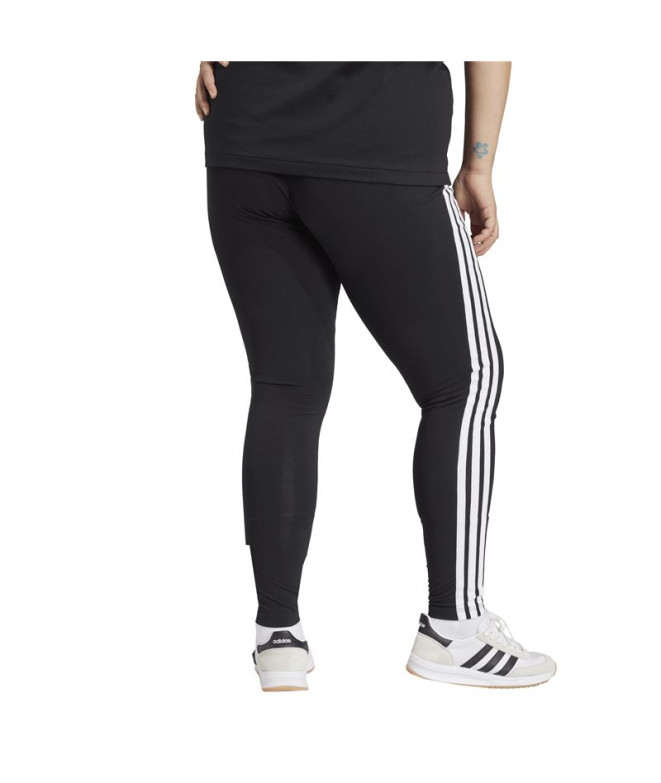 Collants adidas 3 Bandas Sj Inc Femme Noir/Blanc