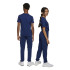 Pantalones adidas Bl French Terry 280 Infantil Azul Oscuro/Blanco