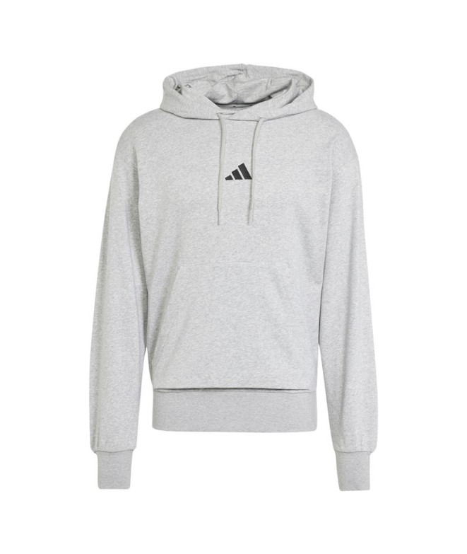 Sudadera adidas Feelcozy Hd Hombre Gris/Negro