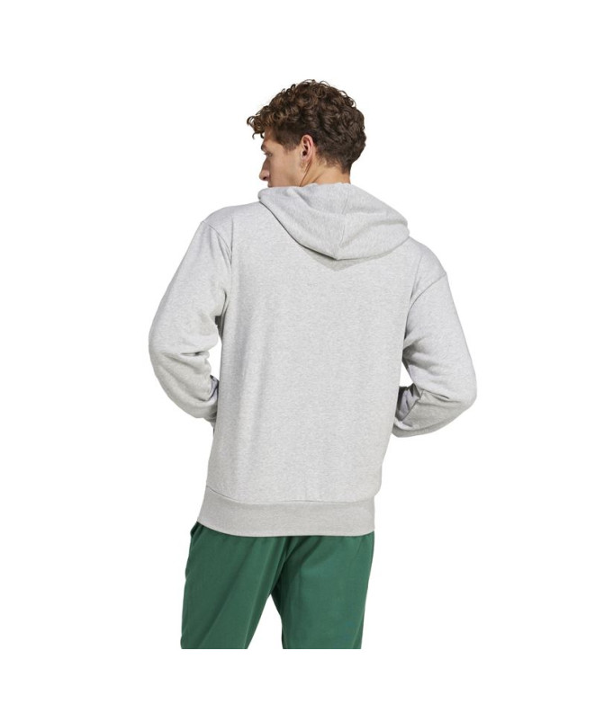 Sudadera adidas Feelcozy Hd Hombre Gris/Negro