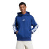 Sudadera adidas 3 Bandas Fl Hd Hombre Azul Oscuro/Blanco