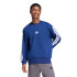 Sweat adidas 3 Bandas Fl Swt Homme Bleu Foncé/Blanc